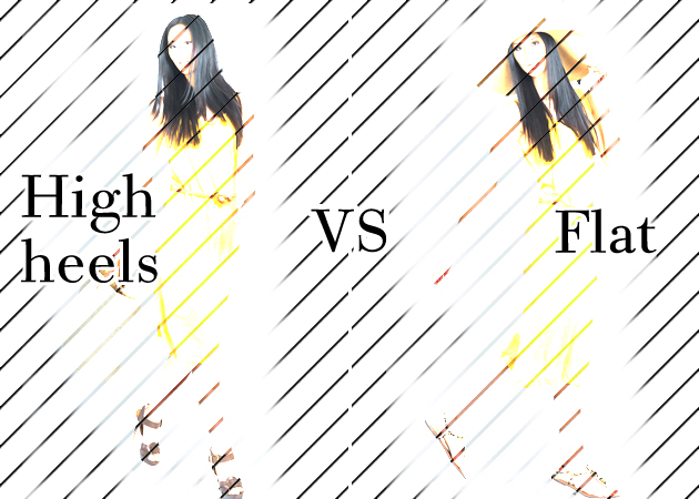 Ψηλοτάκουνα VS φλατ! Τι αλλάζει σε ένα look όταν αλλάξεις παπούτσια; | tlife.gr