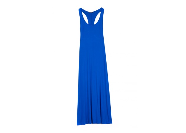 Μπλε ρουά maxi φόρεμα: Δικό σου με ένα “κλικ”