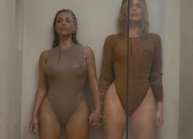 H Kim Kardashian West και η Khloé Kardashian γδύνονται για τη νέα Yeezy φωτογράφιση!