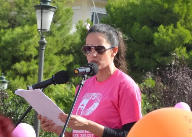 Εύη Αδάμ: Στην παρουσίαση εκδήλωσης για την πρόληψη του καρκίνου του στήθους