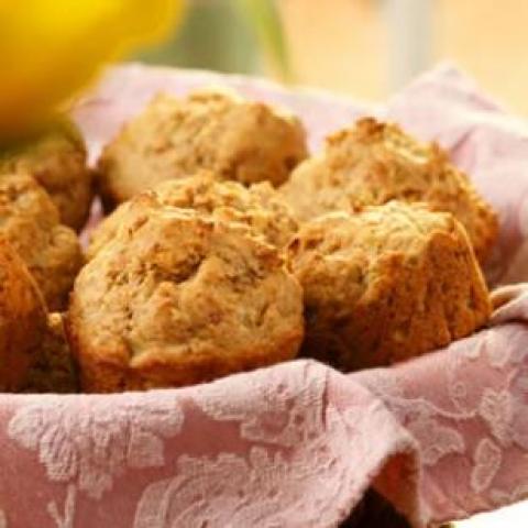 Muffin με προσούτο