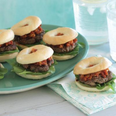 3 | Bagel Burgers