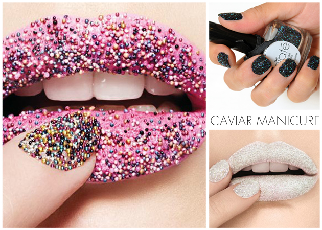 Πώς να κάνεις ένα caviar manicure μόνη σου!