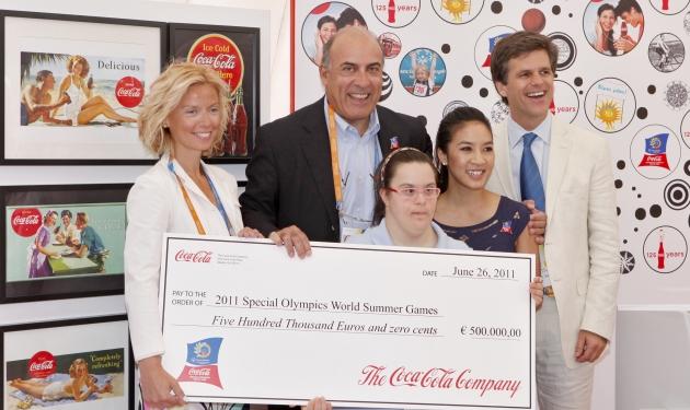 Η Coca-Cola στο πλευρό των Special Olympics!