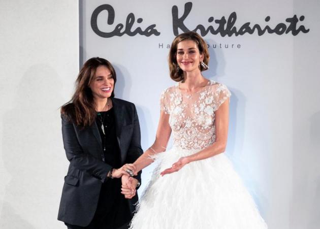 H Celia Kritharioti παρουσίασε τη νέα Haute Couture συλλογή της στο Λονδίνο