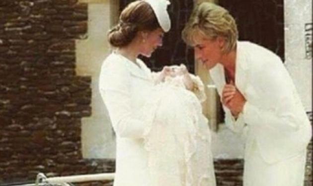 Χαμός στο Internet με τη φωτογραφία με την Diana να… σκύβει πάνω από την εγγονή της!