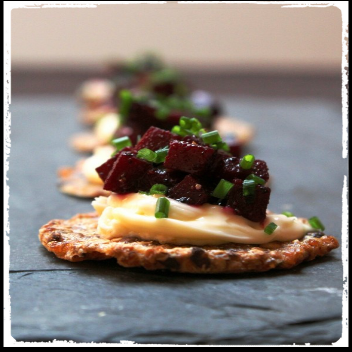 Beet Crostini