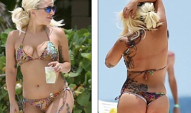Lady Gaga: Κάνει διακοπές στις Μπαχάμες και μας δείχνει τις καμπύλες της!