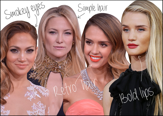 Χρυσές Σφαίρες 2013! Οι πιο δυνατές τάσεις σε make up και μαλλιά που προτίμησαν οι stars!