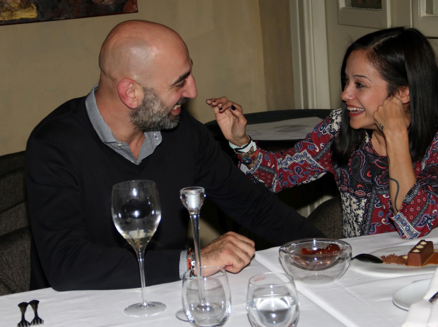 Η Κατερίνα Τσάβαλου είναι ερωτευμένη! Ρομαντικό δείπνο με τον σύντροφό της! [pics]