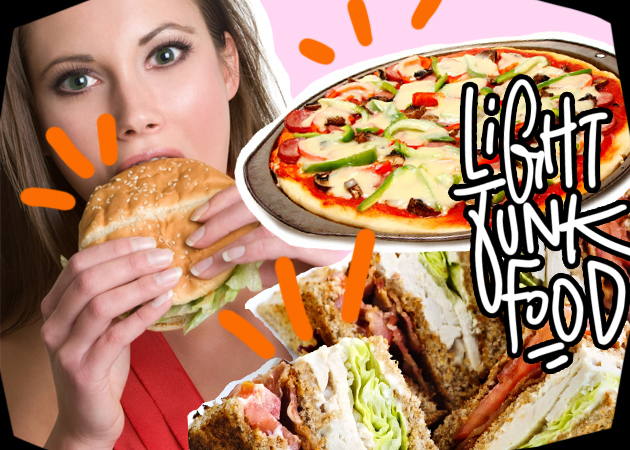 Pizza, Burger, Club Sandwich! ΣΥΝΤΑΓΕΣ junk food με λιγότερες από 300 θερμίδες…