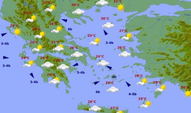 Νέο κύμα κακοκαιρίας “χτυπά” τη χώρα – Έρχονται καταιγίδες και πτώση της θερμοκρασίας 10 βαθμούς