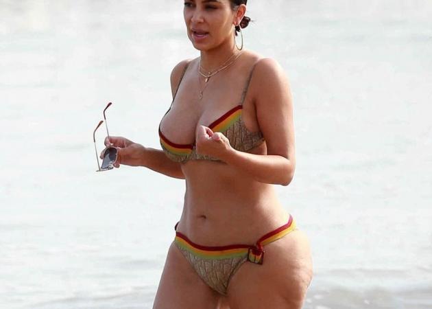 Kim Kardashian: Τα διάσημα οπίσθιά της χωρίς ρετούς! [pics]