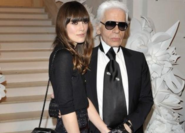 Keira Knightely: Θα ράψει το νυφικό της ο Karl Lagerfeld;