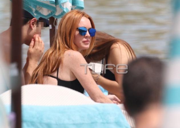 Lindsay Lohan: Διακοπές στη Μύκονο μετά την κόντρα για το club Lohan στην Ιερά Οδό! [pics]