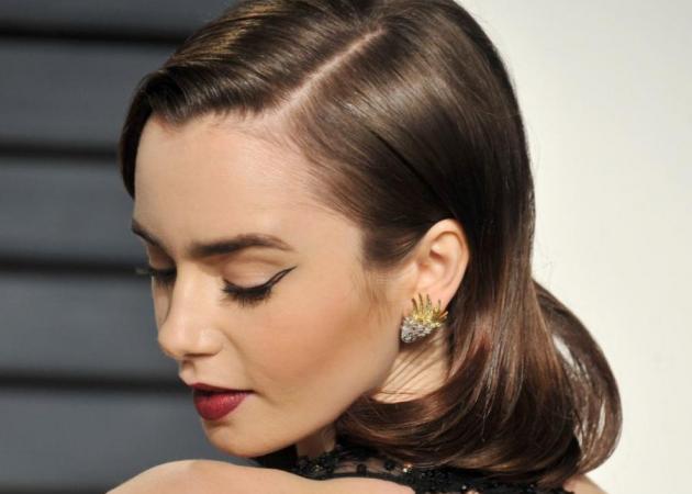 OMG! Η Lily Collins έβαλε πολύ μακριά hair extensions και θέλουμε κι εμείς!