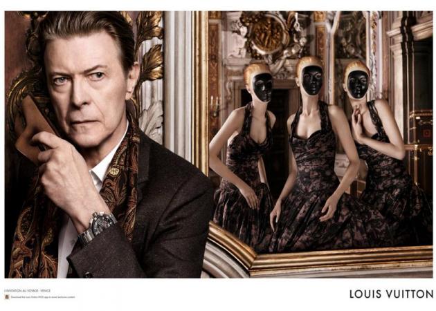 Οι πρώτες εικόνες από την καμπανια της Louis Vuitton με πρωταγωνιστή τον David Bowie!
