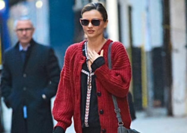 H Miranda Kerr φοράει Isabel Marant πουκάμισο!