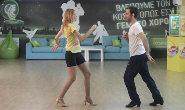 Είσαστε έτοιμοι για τον αποψινό “Dancing Marathon” ; Δείτε φωτό από τις πρόβες της Τζένης…