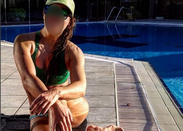 Ποια γυμνάστρια κολύμπησε σήμερα στην πισίνα και έκανε… ηλιοθεραπεία; [pics]