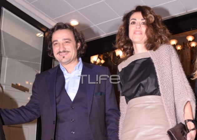 Βασίλης Χαραλαμπόπουλος: Πρεμιέρα με την σύζυγό του στο πλευρό του!