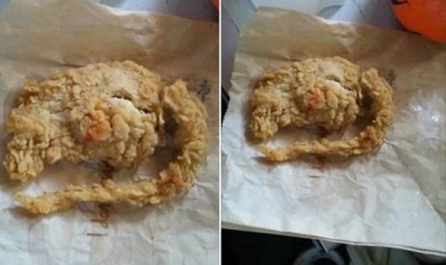 Χαμός στο διαδίκτυο με τον πελάτη των KFC που ισχυρίζεται ότι του σέρβιραν αρουραίο!