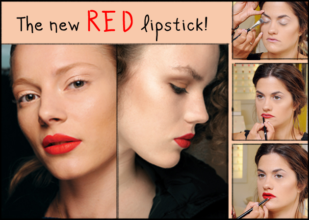 Τόλμησε κόκκινα χείλη! Plus: how to για να το κάνεις τέλεια!