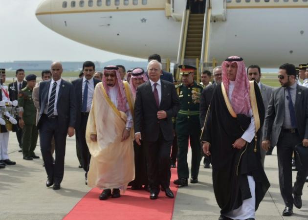 Aποσκευές 460 τόνων για τον βασιλιά της Σαουδικής Αραβίας