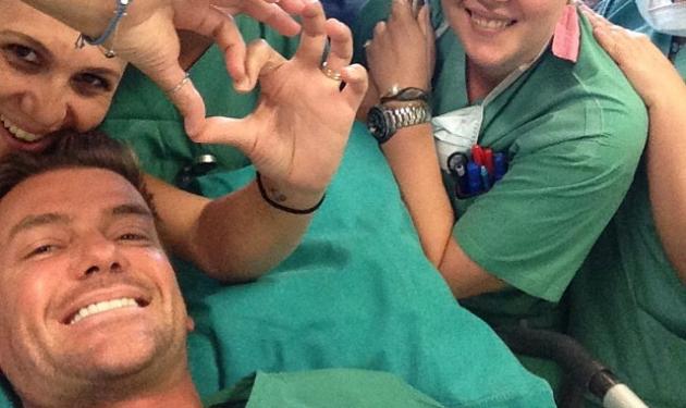 Σπύρος Σούλης: Η περιπέτεια υγείας και η selfie μέσα από το χειρουργείο!