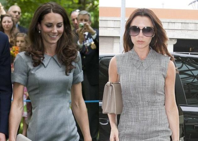 Eίναι αλήθεια πως η Kate Middleton αντιγράφει στιλιστικά την Victoria Beckham;