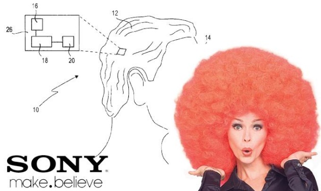 SmartWig: H “έξυπνη” περούκα της Sony που σου μετράει και την πίεση!