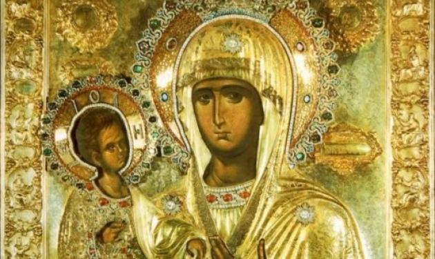 Η μοναδική εικόνα της Παναγίας με τα τρία χέρια