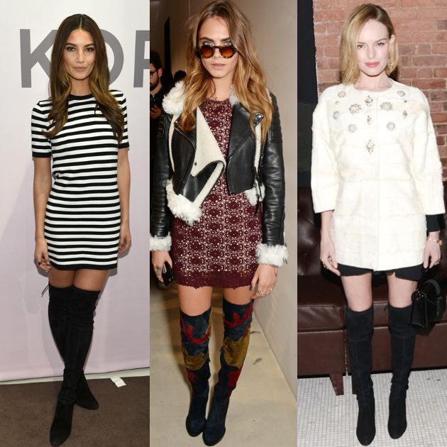 Οι stars επιλέγουν over-the-knee boots!