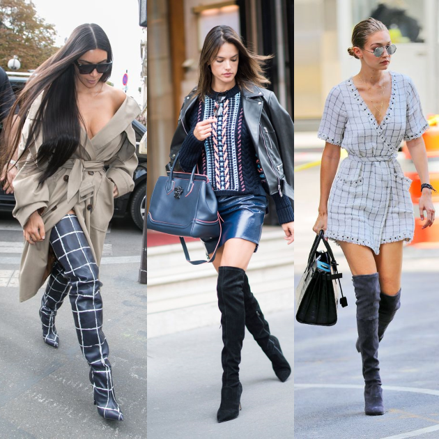 Οι stars επιλέγουν over-the-knee boots!