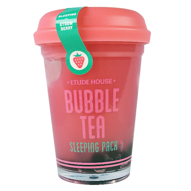 10 | Etude House Bubble Tea Sleeping Pack Strawberry