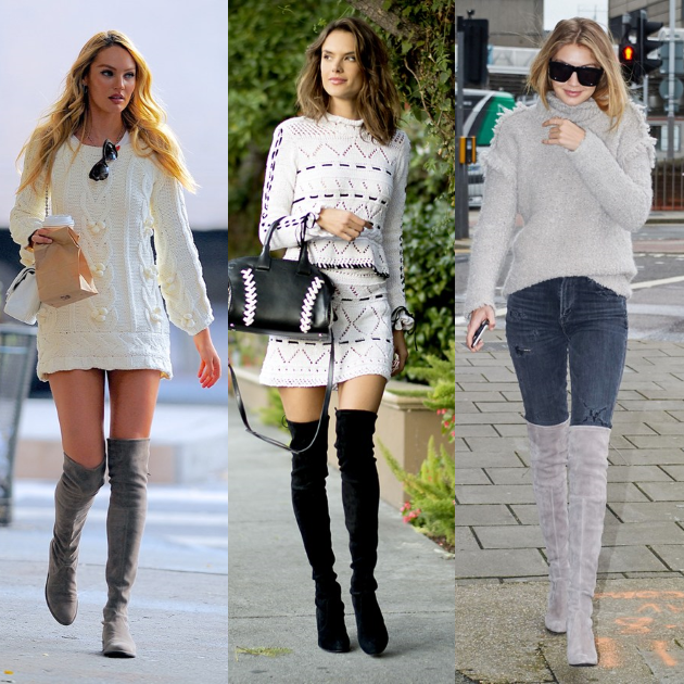 Οι stars επιλέγουν over-the-knee boots!