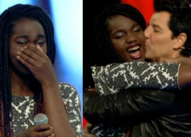 The Voice: Έβαλε τα κλάματα το γλυκό κορίτσι από τη Νιγηρία! Ο Σάκης όμως ήταν εκεί…