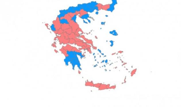Εκλογές 2015: Τα αποτελέσματα – Αλλάζει ο χάρτης της Επικρατείας