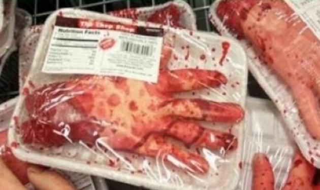 Κομμένα χέρια και πόδια σε ψυγείο σούπερ μάρκετ! Πάγωσε το αίμα των πελατών