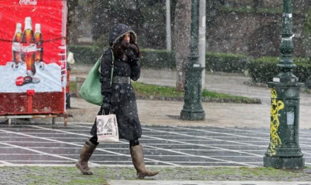 Πέφτει η θερμοκρασία έως και 20 βαθμούς – Δες πού θα χιονίσει τις επόμενες ώρες