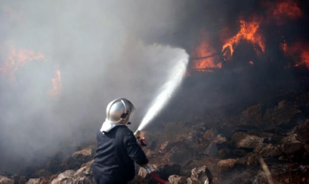 Κρανίου τόπος η Χίος – Απειλεί τα μαστιχοχώρια η φωτιά