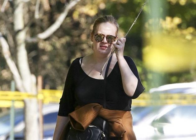 Adele: Αμακιγιάριστη στο ζωολογικό κήπο με το γιο της!