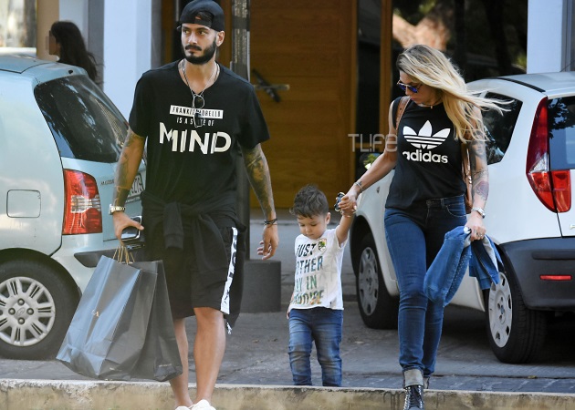 Αγγελική Ηλιάδη – Σάββας Γκέντσογλου: Βόλτα για ψώνια με τον γιο τους! [pics]