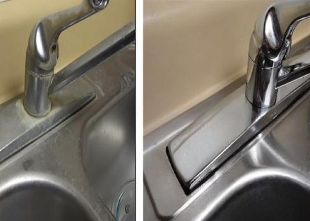 Πώς βγαίνουν τα άλατα από το νεροχύτη με ένα μόνο υλικό [vid]