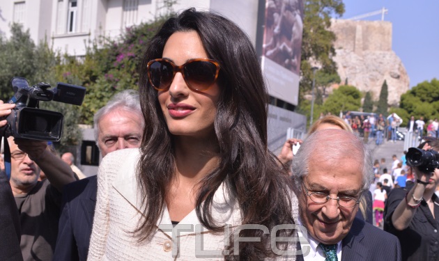 Amal Alamuddin: Η συνάντηση με τον Αντώνη Σαμαρά, το γαμήλιο δώρο και η επίσκεψη στην Ακρόπολη!