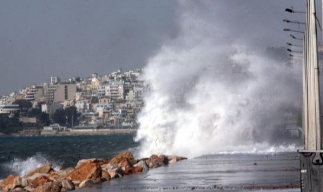 Θυελλώδεις βοριάδες και σήμερα – Μέχρι 38 βαθμούς η θερμοκρασία