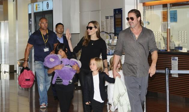 Angelina Jolie – Brad Pitt: Ταξίδι στην Ιαπωνία με τα παιδιά τους! Φωτογραφίες