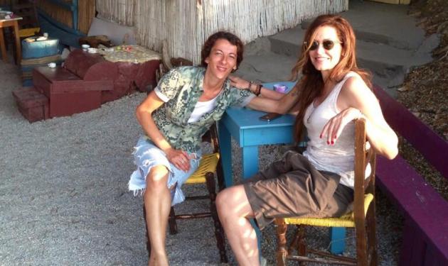Άννα Βίσση: Διακοπές στη Σκιάθο με την κόρη της Σοφία!