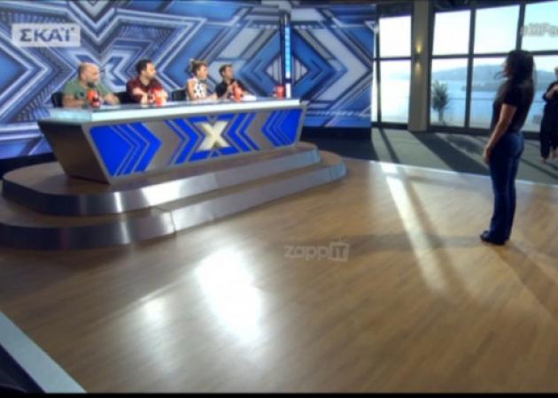 X Factor: Εισέβαλε στην οντισιόν και διέκοψε τους κριτές!