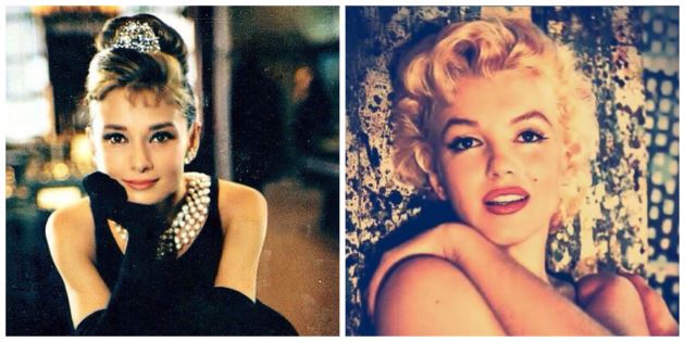 9 | Audrey Hepburn ή Marilyn Monroe;